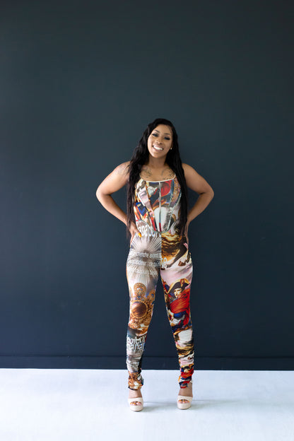 Renaissance Printed Jumpsuit